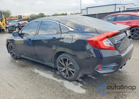 2020 Honda Civic Sport from USA, damaged, VIN 2HGFC2F89LH598732